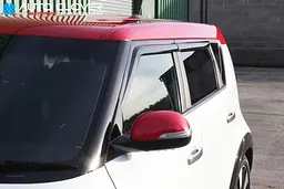Дефлектори вікон ветровики для Kia Soul 2014-2019 4 шт (Auto Clover) - мініатюра 2