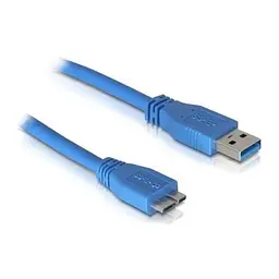 Кабель Ritar Micro Usb 3.0 для жорстких дисків зовнішніх здвоєний широкий 1 метр - мініатюра 4