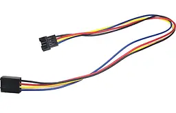 Кабель-подовжувач для кулера 4pin M/F, 0.27 м