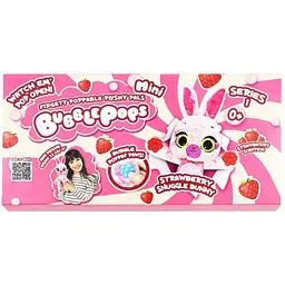М’яка іграшка з ароматом Bubble Pops міні. Полуничне зайченя (20 см) - мініатюра 2