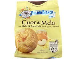 Печенье Mulino Bianco Cuor di Mela с яблочным джемом 300 г (8076809580670)