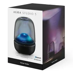 Акустична система Harman Kardon Aura Studio 5 White/Silver (HKAURAS5WFBSEP) - мініатюра 6