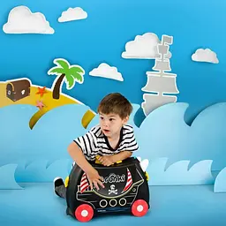 Дитяча валіза для подорожей Trunki Pedro the Pirate Ship (0312-GB01) - мініатюра 6