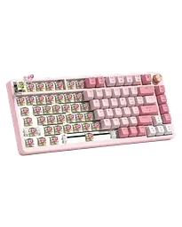 Клавіатура Womier VK75 Cream Switch Pink (VK75-CS-PK) - мініатюра 3