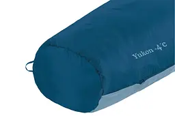 Спальний мішок Ferrino Yukon +4°C Blue-Grey Right (86380RBGDX) - мініатюра 3