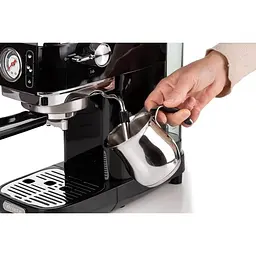Рожкова кавоварка еспресо Ariete 1381 Black (00M138112AR0) - мініатюра 4