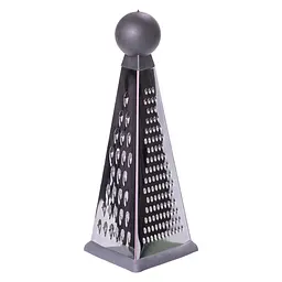 Тертка тристороння з круглою ручкою 11*11*23 см Ding Lanfang HP-8-8 - мініатюра 2