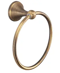 Рушникотримувач кільце Rea 332867B antique bronze REA-06923, Бронза - мініатюра 3