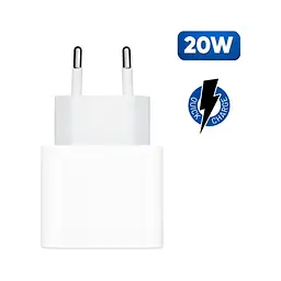 Зарядний пристрій Armorstandart AMHJ83 20W USB-C White + cable USB-C to Lightning (ARM77724) - мініатюра 2