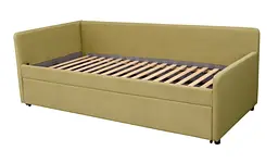 Ліжко угловая Leo 90 Green L - мініатюра 2
