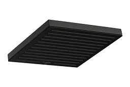 Верхній душ Hansgrohe Pulsify E 260 1jet EcoSmart brushed black chrome 24331340