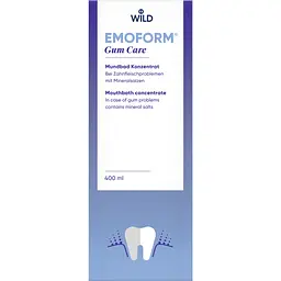 Ополіскувач для ротової порожнини Dr. Wild Emoform Mouthbath Concentrate з мінеральними солями концентрат 400 мл - мініатюра 3