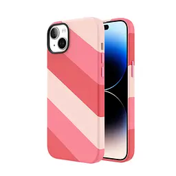 Кольоровий чохол Vokamo для iPhone 15 з магнітом MagSafe Pink (NVK010808) - мініатюра 2