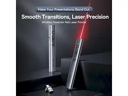 Презентер Vention PowerPoint Clicker with Red Laser Pointer Gray (KQIH0) - миниатюра 3