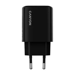 Зарядний пристрій Canyon OnCharge 200 20W 1xPD 1xQC EU Black (CNE-CHA200-31) - мініатюра 3
