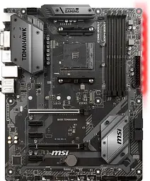 Материнська плата MSI B450 Tomahawk (B450 Tomahawk) (Socket AM4, AMD B450, ATX) Б/в