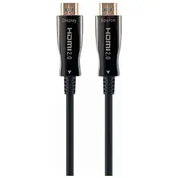 Кабель мультимедійний HDMI M to HDMI M 40.0m V2.0 4K 60Hz AOC Cablexpert (CCBP-HDMI-AOC-40M)