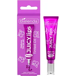 Олія-тінт для губ Bielenda Juicy Tint Lip Oil ягода 10 г - мініатюра 2