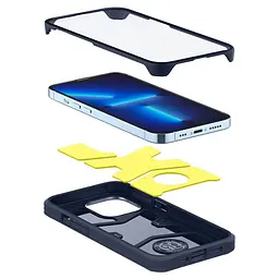 Чохол прозорий протиударний Spigen Geo Armor 360 ACS03292 для iPhone 13 Pro (6.1") Navy Blue - мініатюра 4