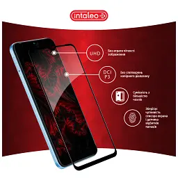 Скло захисне Intaleo Full Glue ZTE Blade A71 Black (1283126515620) - мініатюра 4