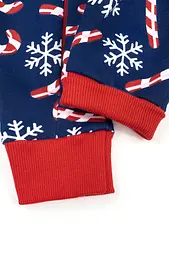 Чоловічок дитячий на блискавці з відкритими ніжками Candy cane - мініатюра 5