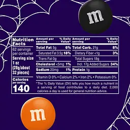 Драже M&M's Milk Chocolate Halloween Candy 1757г - мініатюра 7