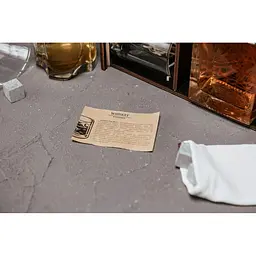 Подарунковий набір Whiskey Stones камені для віскі в дерев'яному пеналі №8 + декантер і 4 склянки Luna + щипці + мішечок - мініатюра 7