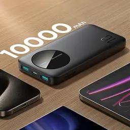 Павербанк Joyroom Black 10 000 mAh / 12 Вт (6956116713256) - мініатюра 8
