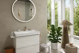 Змішувач для умивальника Hansgrohe Tecturis S CoolStart EcoSmart+ з д/к push-open brushed bronze 73320140 - мініатюра 4