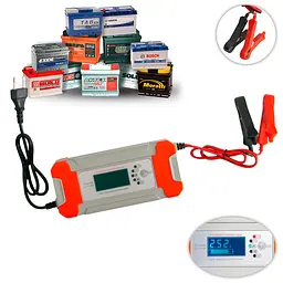 Зарядний пристрій для автомобільного акумулятора BATTERY CHARGER ZC12-24 10A 12V/24V - мініатюра 2