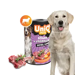 Консерви для собак UNIQ PETS DOG WET FOOD ROYAL LAMB з ягнятком, 375 г - мініатюра 3