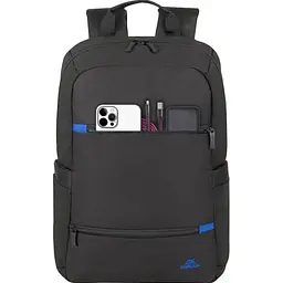 Рюкзак для ноутбука RivaCase 15.6" 8265 Black - мініатюра 9