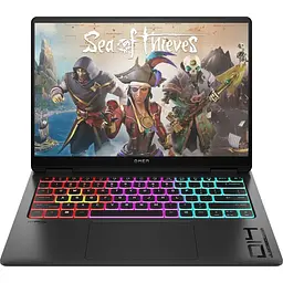 Ноутбук HP 14 OMEN 14-fb1009ua 2880x1800 OLED/Intel U7-255H/32GB/1TB/RTX 5060 8GB/DOS/Black (C3VE6EA)
