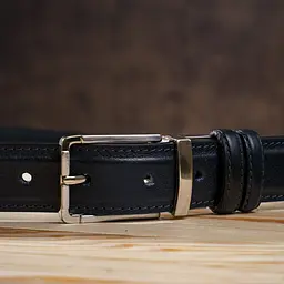 Чоловічий шкіряний ремінь GRANDE PELLE 3,4х120 см acs0014943 - мініатюра 8