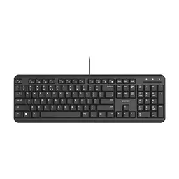 Клавіатура Canyon HKB-20 Velvet USB UA Black (CNS-HKB02)