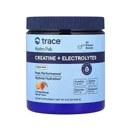Вітамінно-мінеральний комплекс Trace Креатин з електролітами, смак апельсина та манго, Hydro Pak (TMR74010)
