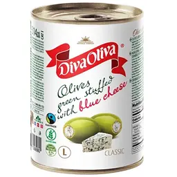 Оливки з блакитним сиром Diva Oliva 300 г