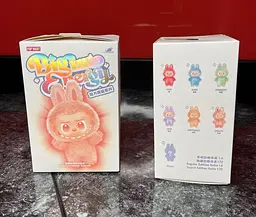 Брелок м'яка дитяча іграшка сюрприз Labubu v3 Labubu THE MONSTERS series аксесуар для сумки рюкзака 17см колекція 3 сезон - мініатюра 3
