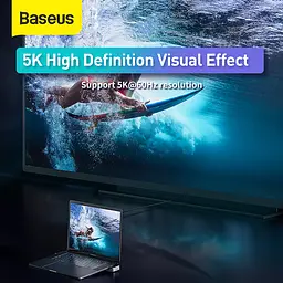 Адаптер хаб конвертер Baseus Armor Age Bracket Multifunctional CAHub-AJ0G - мініатюра 7