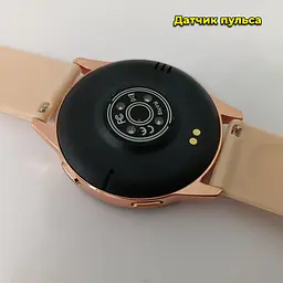 Смарт годинник T2 Pro Active 2 Bluetooth, встановлення свого фону, прийняття/здійснення дзвінків Золотий - мініатюра 6