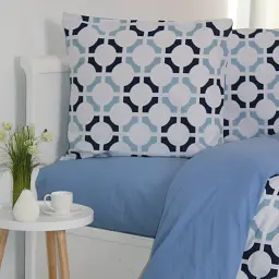 Комплект постільної білизни ТЕП Happy Sleep Ocean Grid євро (2-03796_32433) - мініатюра 6