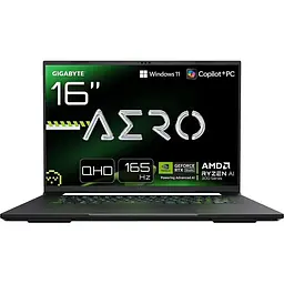 Ноутбук Gigabyte AERO X16 1WH 1WH93EEC64AH,2560 x 1600,AI 7 350 8 C/16 T,2 GHz - 5 GHz,8 MB