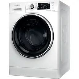 Прально-сушильна машина Whirlpool фронтальна 11(7) кг 1600 A 60 см дисплей пара інвертор білий - мініатюра 2