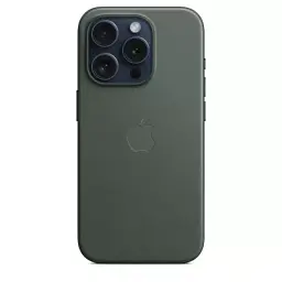 Чохол CasePro FineWoven Case with MagSafe Evergreen для iPhone 15 Pro Max - мініатюра 3