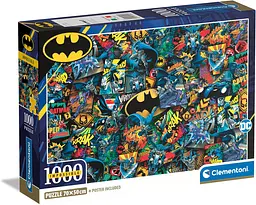 Пазл Batman (Бетмен) - 1000 шт. Clementoni 39906