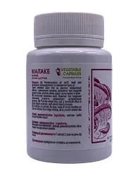 Екстракт New Life майтаке сухий гриба Maitake 60 рослинних капсул - мініатюра 2