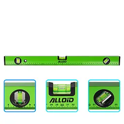Рівень будівельний Alloid 60см 3 капсули (LD-151060)
