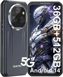 Смартфон Oulitel WP39 Pro 12/512Gb Gray Global Version - мініатюра 2