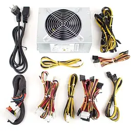 БЖ 1200W FSP FSP1200-50AAG 80+ GOLD, 6xPCI-E6+2, 135mm fan, Modular, C20, brown box (FSP1200-50AAG)