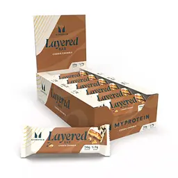 Протеїнові Батончики Retail Layered Bar - 12x60г Печиво-Крамбл